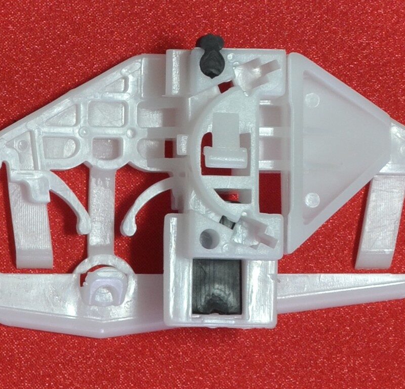 Kit reparat macara auto Peugeot Partner 1996-2006 - Clemă culisantă șină stânga sau dreapta - față "A"