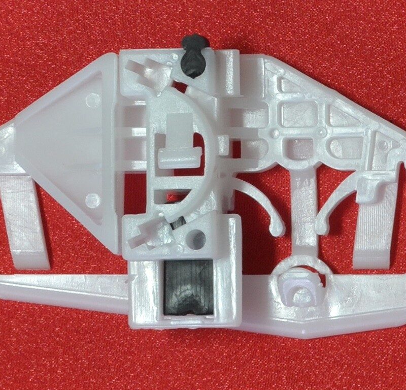 Kit reparat macara auto Peugeot Partner 1996-2006 - Clemă culisantă șină stanga sau dreapta - față "B"