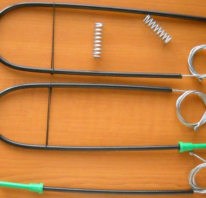 Kit reparatie macara Peugeot 206 1998-2006 - Cabluri stanga sau dreapta fata