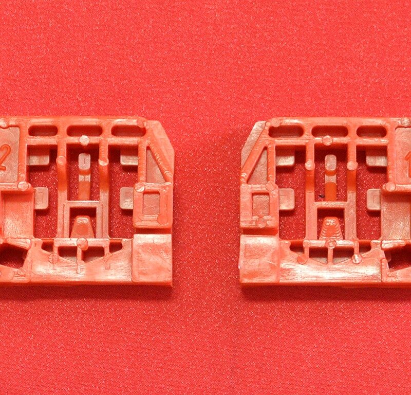 Kit reparatie macara auto VW Caddy III 2003-azi - Cleme culisante sina stanga sau dreapta fata-"1"+"2"