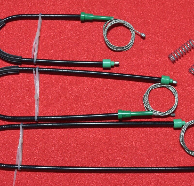 Kit reparatie macara auto VW Transporter T5 Caravelle 2003-2016 - Cabluri stanga dreapta fata