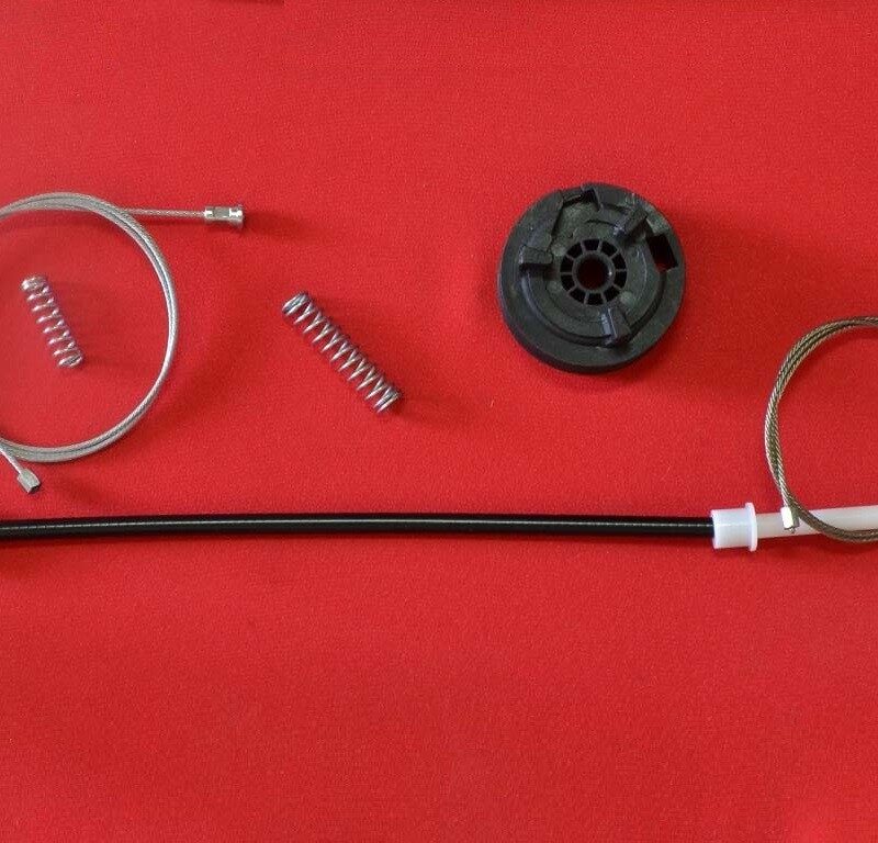 Kit reparatie macara Peugeot 206 CC 2000-2008 - Cabluri cu rola dreapta spate