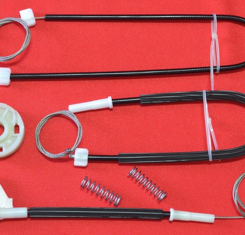 Kit reparatie macara auto VW Polo Classic 1996-2002 - Cabluri cu rola, stanga fata