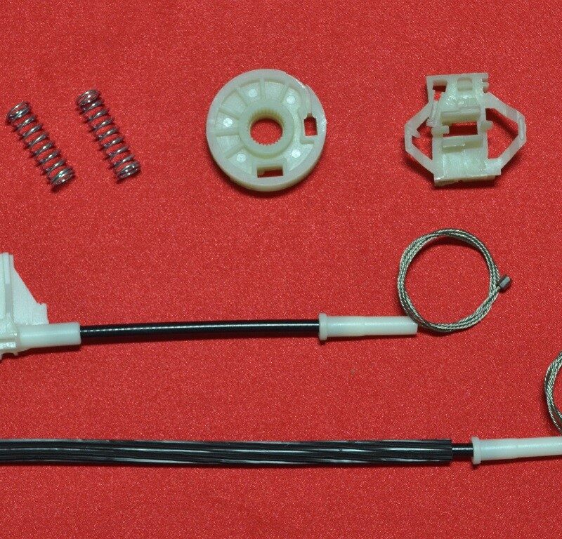 Kit reparatie macara auto VW Polo Classic 1996-2002 - Kit reparatie complet, stanga spate