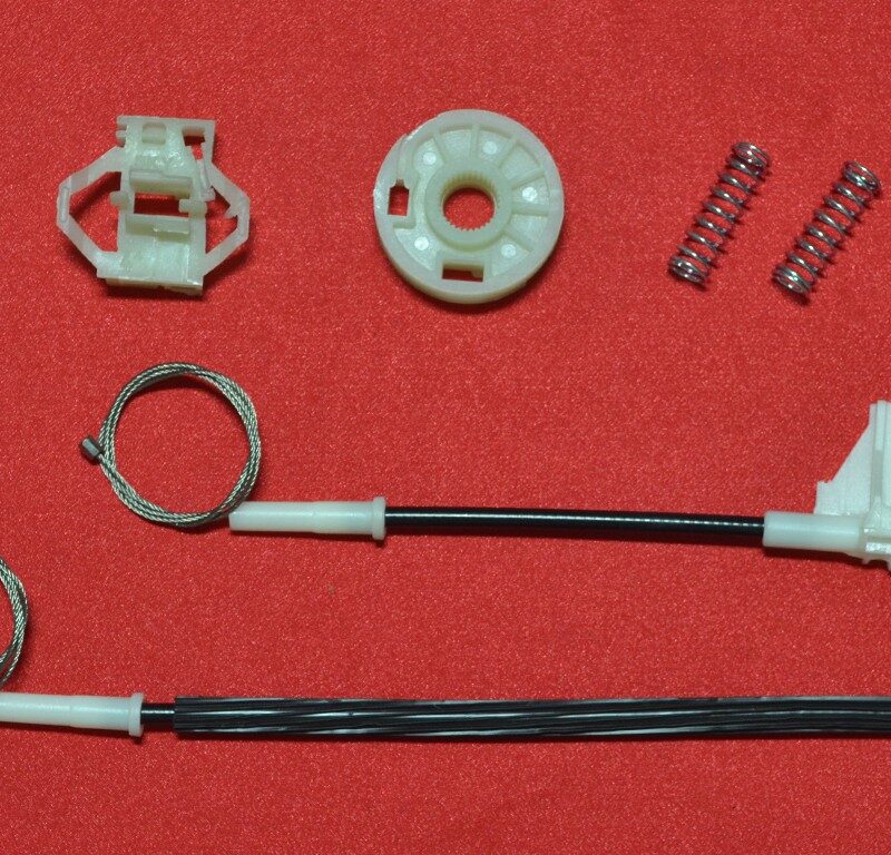 Kit reparatie macara auto VW Polo Classic 1996-2002 - Kit reparatie complet, dreapta spate