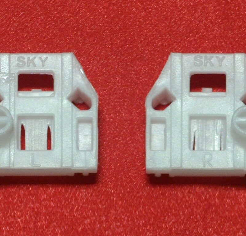 Kit reparatie macara geam VW Beetle 1998-2011 - Cleme culisante sina stanga fata, L+R