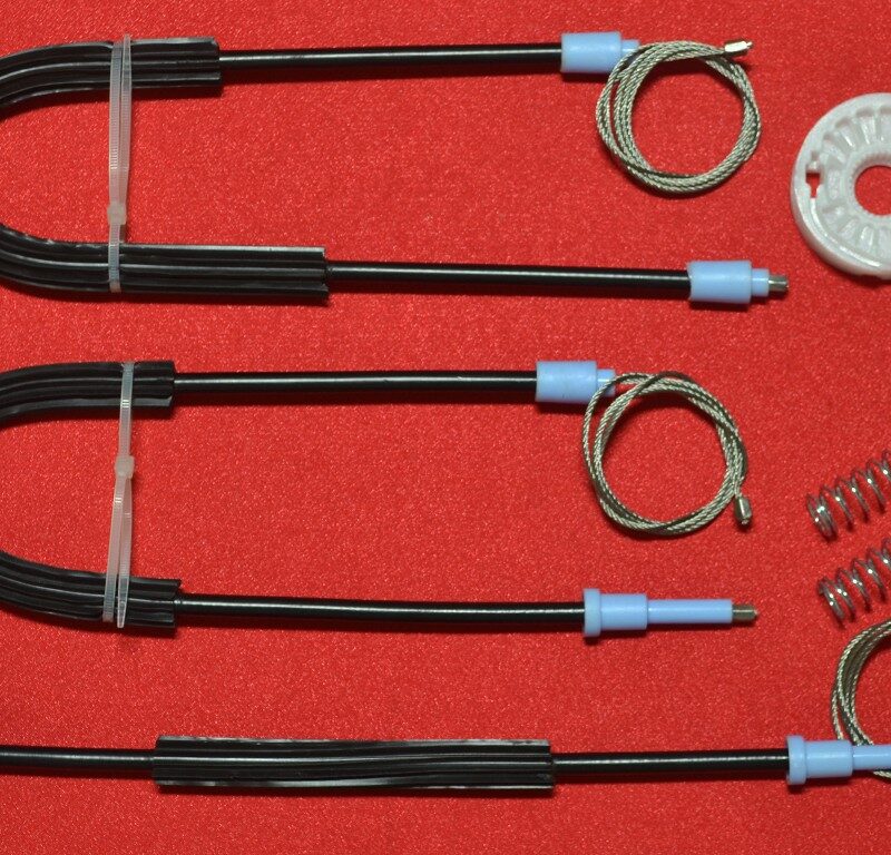 Kit reparatie macara geam Seat Toledo 1998-2004 - Cabluri cu rola, stanga sau dreapta fata