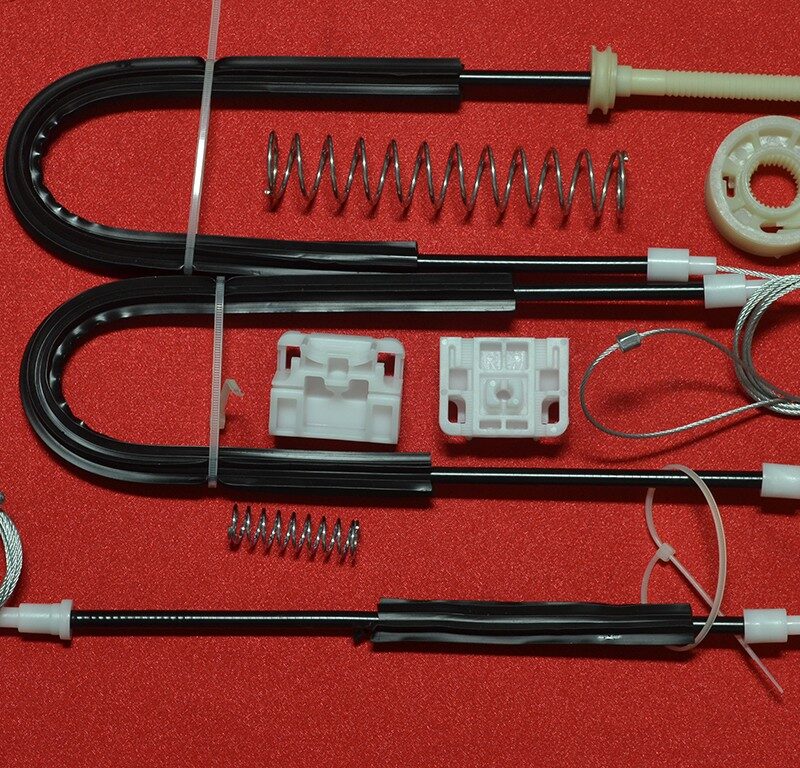 Kit reparatie macara usa Audi A3 2003-2013 (8P1) - 2 3 usi - Kit reparatie complet, stanga