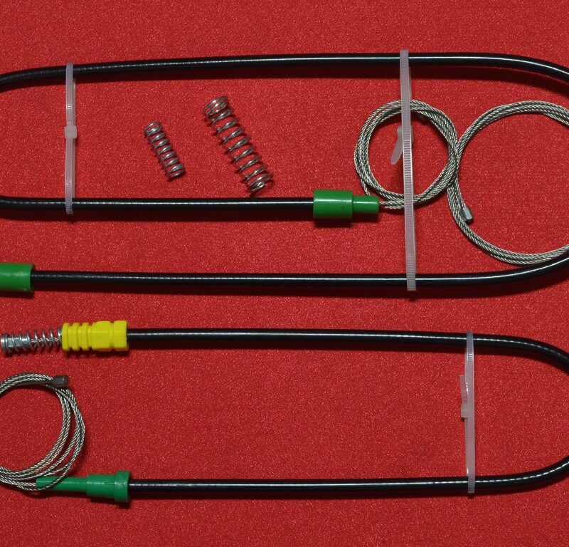 Kit reparatie macara geam VW Sharan I (7M) 1995-2010 - Cabluri cu arcuri stanga sau dreapta fata