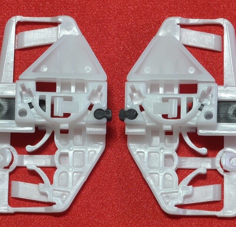 Kit reparat macara auto Peugeot Partner 1996-2006 - Cleme culisante șină stânga sau deapta/față