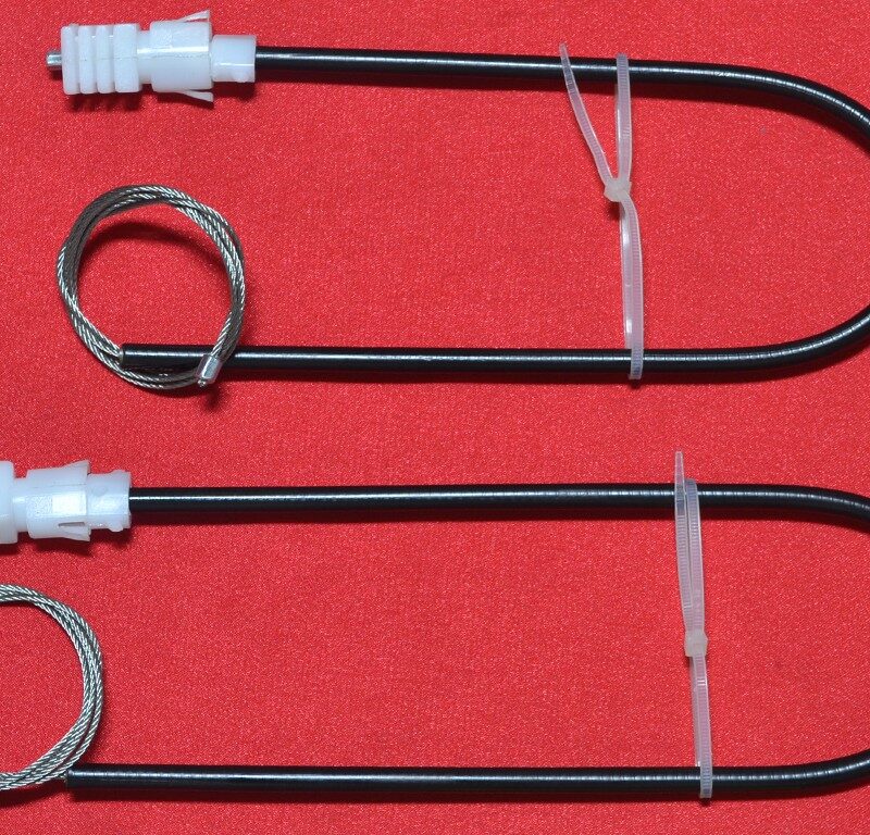 Kit reparatie macara auto Renault Clio II 1998-2008 2/3 usi -Cabluri stânga/față