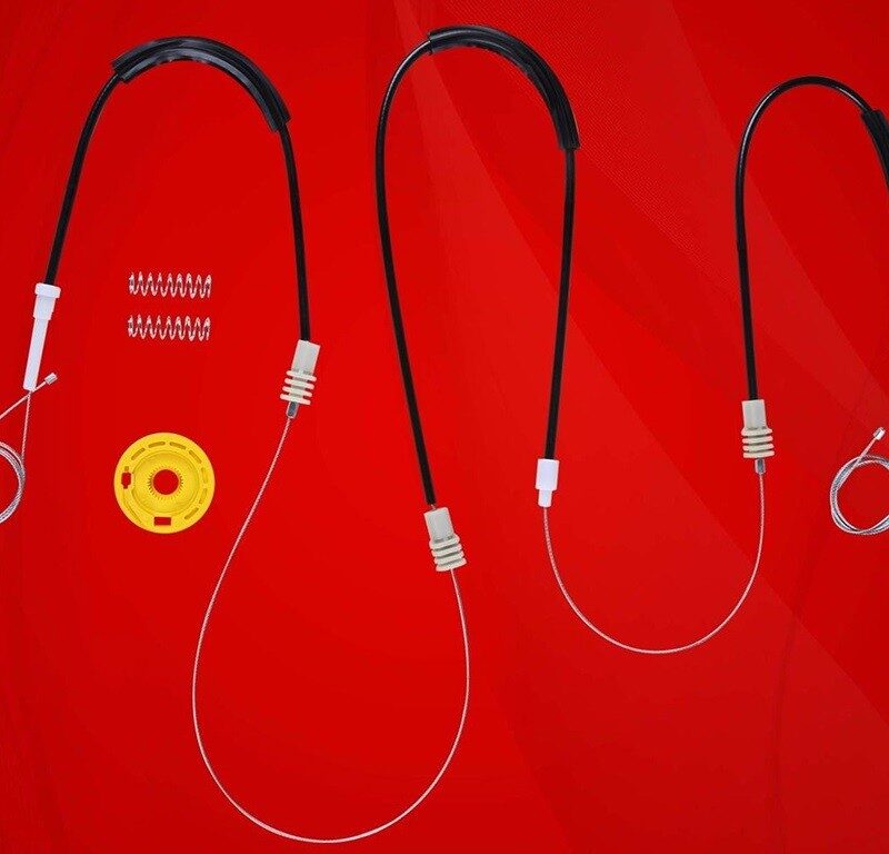 Kit reparatie macara auto BMW seria 7 (E38) 1994-2001 - Cabluri cu rola - stanga sau dreapta fata