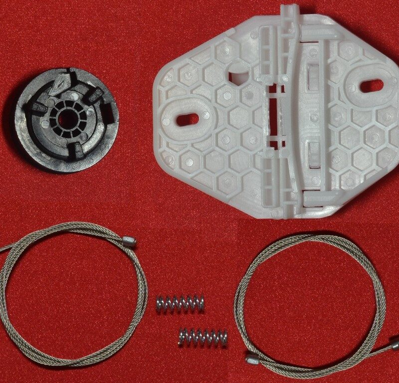 Kit reparat macara auto Dacia Logan - Kit reparație complet, stânga sau dreapta/față