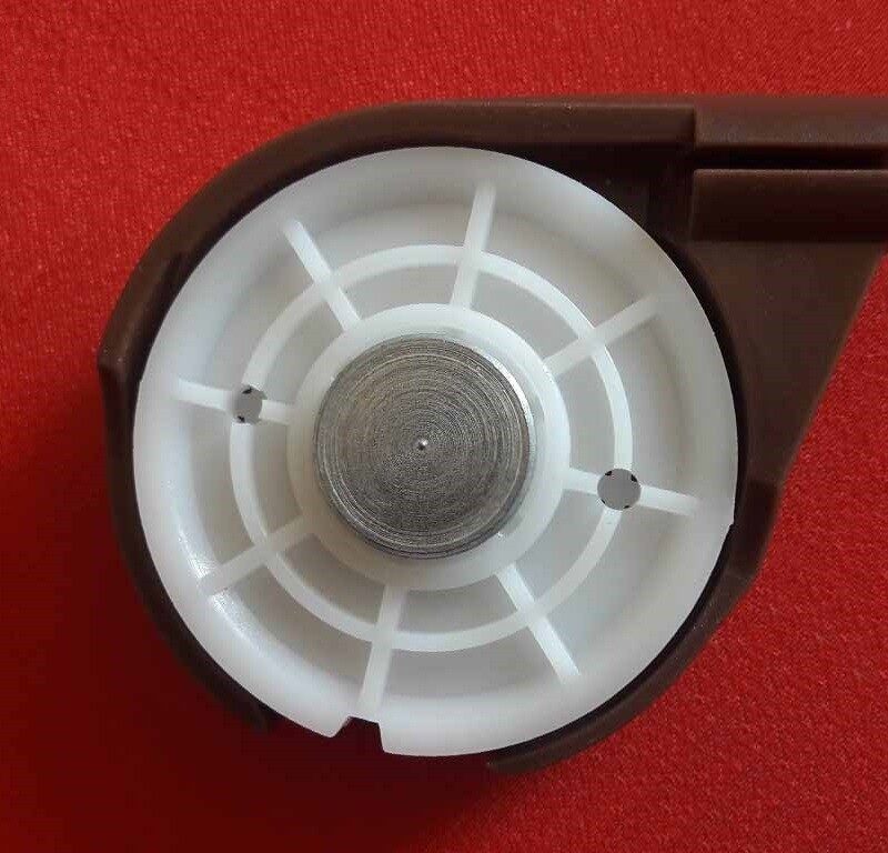 Kit reparatie macara auto BMW seria 3 E46 prefacelift 1998-2001 - Rola capat sina cu nit stanga fata cu capac - 2