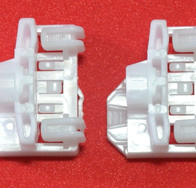 Kit reparatie macara auto Skoda Superb - Cleme culisante sină stanga/fata