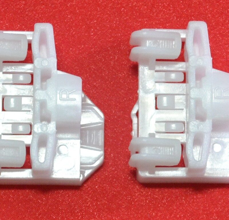 Kit reparatie macara auto Skoda Superb - Cleme culisante sină dreapta/fata