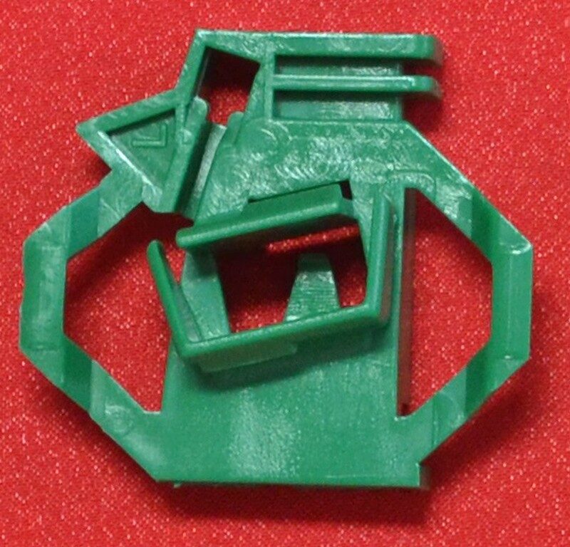 Kit reparatie macara auto SKODA OCTAVIA I 1996-2009 - Clema culisanta sina stanga-fata - clema verde