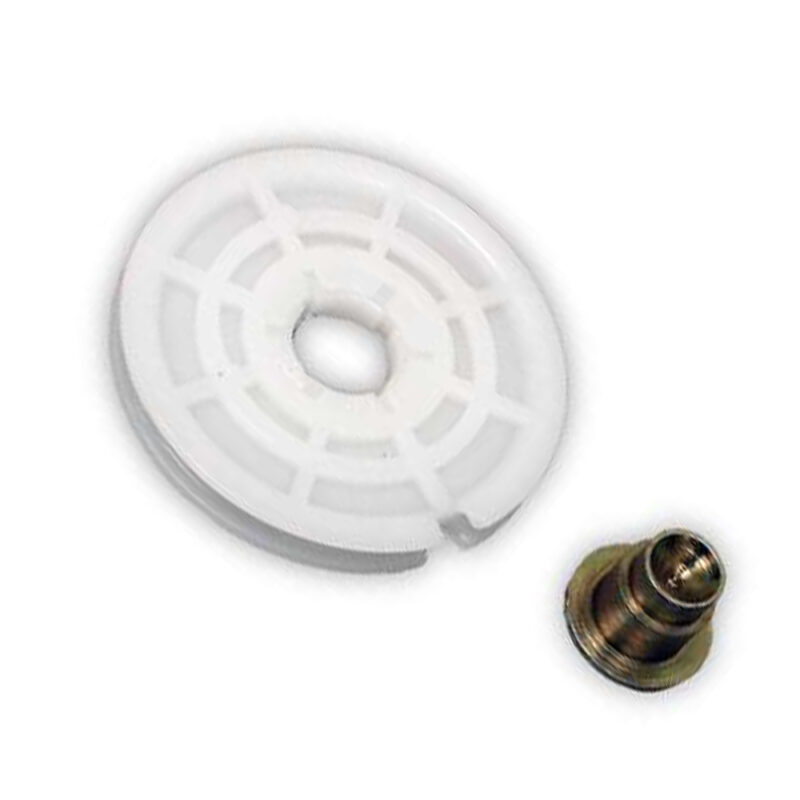 Kit reparatie macara Audi A8 D2 4D 1994-2002 - Rola capat sina fata spate tip 1 (alba)