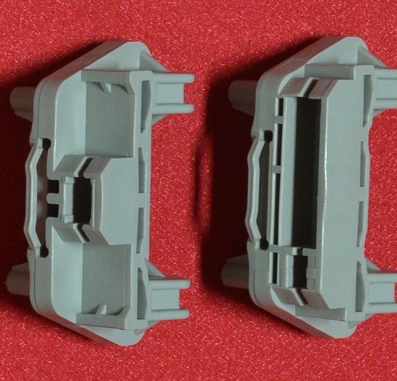 Kit reparatie macara Jaguar S-Type - Cleme culisante șină stânga, dreapta/față