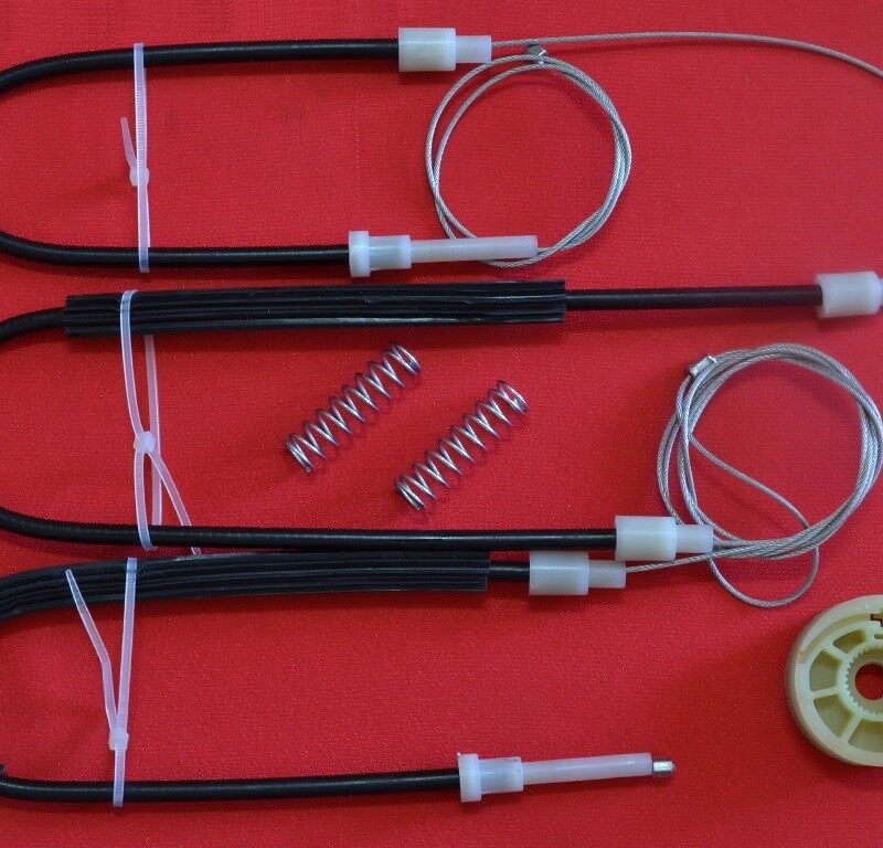 Kit reparatie macara geam Opel-Vauxhall GT Roadster 2007-2010 - Cabluri cu rola stanga sau dreapta fata