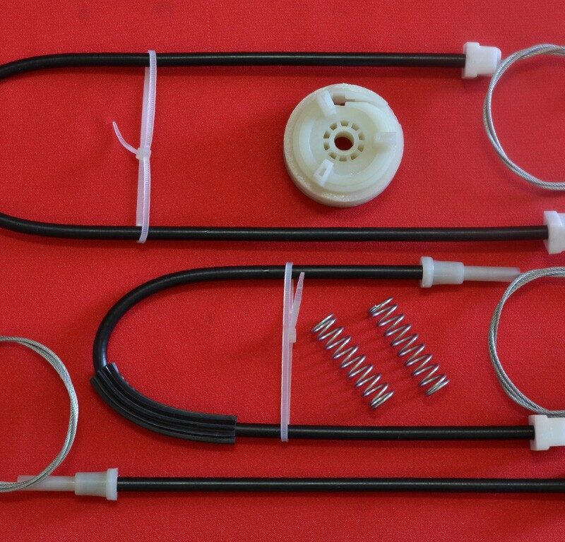Kit reparatie macara geam Citroen C3 Picasso 2009-2017 - Cabluri cu rola dreapta fata