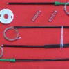 Kit reparatie macara geam VW Touareg I 2002-2010 - Cabluri cu rola, stanga sau dreapta spate