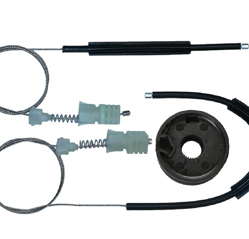 Kit reparatie macarale geam Mazda 323 Type BJ 1998-2003 - Cablu cu rola antrenare cabluri fata stanga sau dreapta
