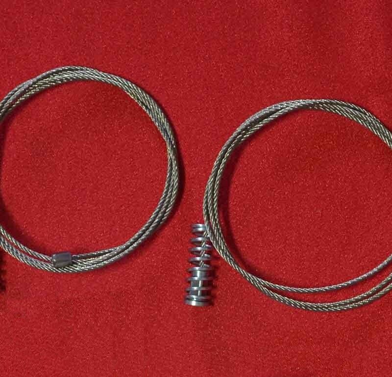 Kit macara auto Saab 9-5 YS3E 1997-2010 - Cabluri cu arcuri tensionare stanga dreapta spate