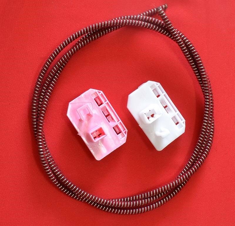 Kit reparat macara geam Renault Truck Midlum Premium Kerax Magnum 2000-2012 - Cablu spiralat cu cleme culisante dreapta fata