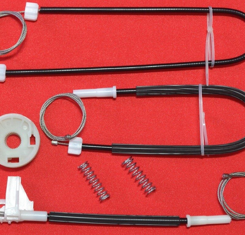 Kit reparatie macara auto VW Polo Variant 1997-2001 - Cabluri cu rola, stanga fata