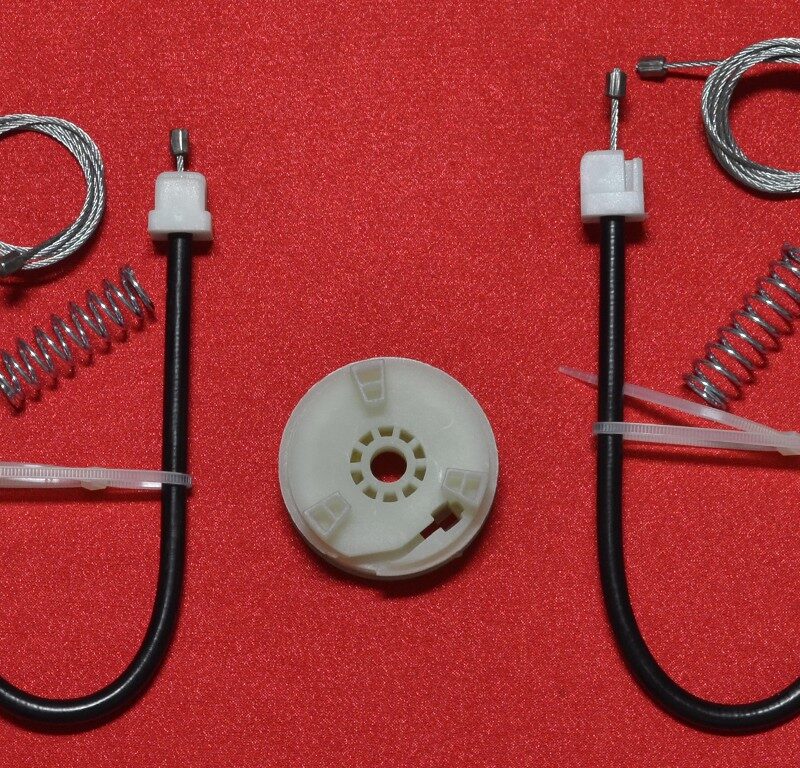 Kit reparatie macara usa Opel-Vauxhall Corsa D 2006-2014 4 5 usi - Cabluri cu rola stanga fata