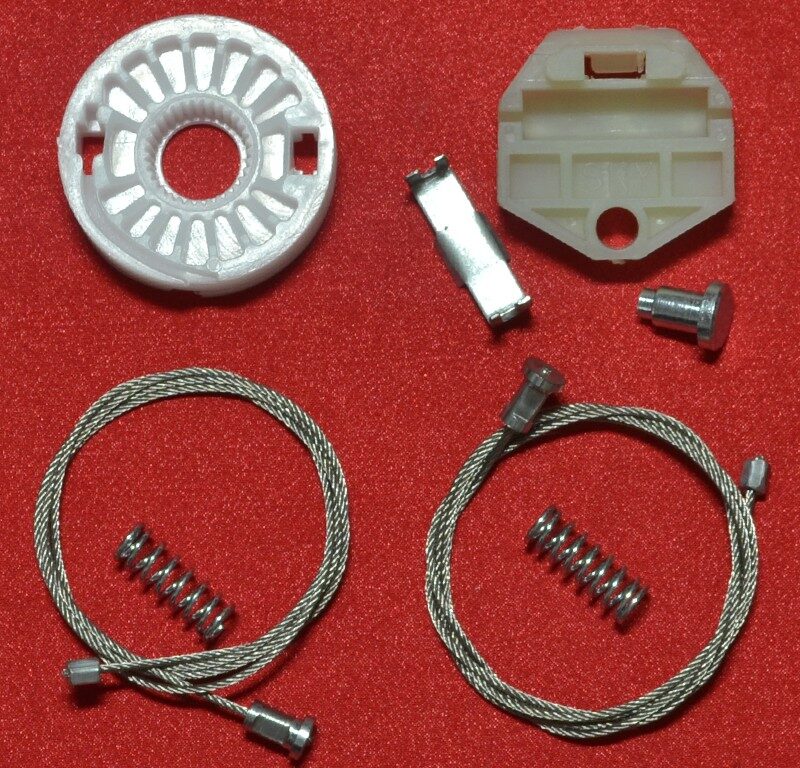 Kit reparatie macara usa Opel-Vauxhall Corsa D 2006-2014 - Kit reparatie complet stanga/fata