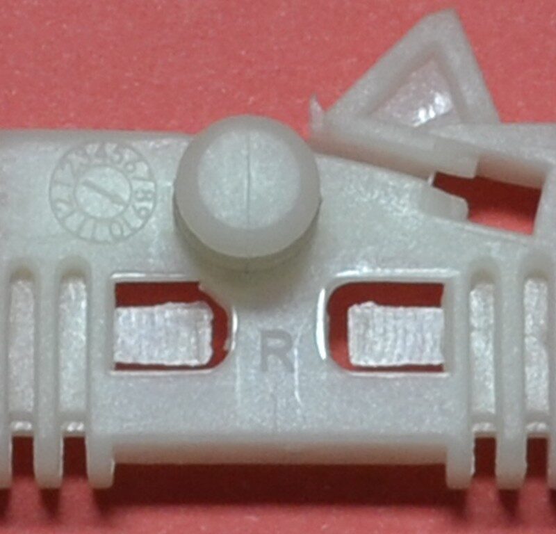 Kit reparat macara auto Peugeot 307 CC cabrio - Clips clema culisanta sina stanga fata