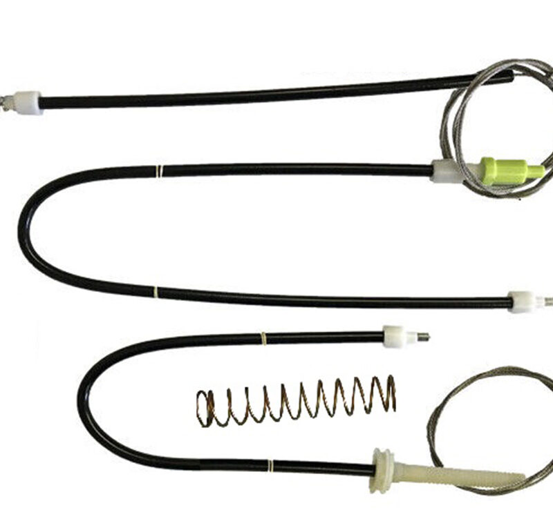 Kit reparatie macara usa Volkswagen Phaeton 3D 2003-2016 - Cabluri cu arcuri tensionare cabluri fata