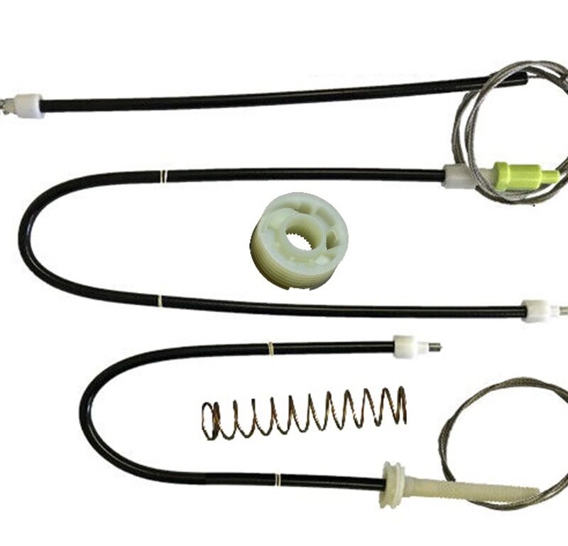 Kit reparatie macara usa Volkswagen Phaeton 3D 2003-2016 - Cabluri cu rola antrenare fata stanga