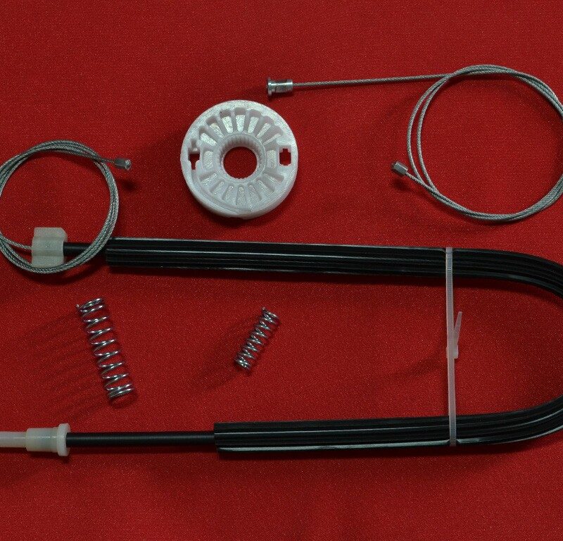 Kit reparatie macara geam VW Beetle Cabrio 2003-2005 - Cabluri cu rola stanga sau dreapta spate