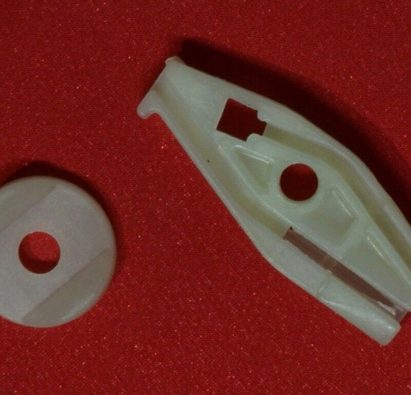 Kit reparatie macara geam VW Beetle Cabrio 2003-2005 - Cleme culisante sina dreapta spate