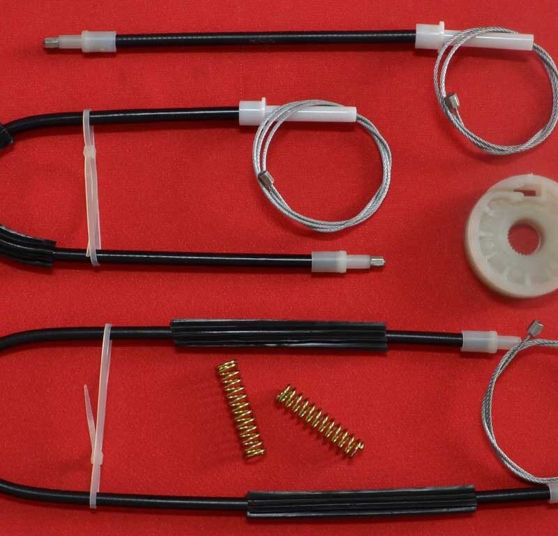 Kit reparat macara geam Alfa Romeo 159 2005-2011 4 5 usi - Cabluri cu rola cabluri stanga dreapta fata