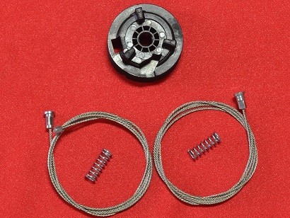 Kit reparatie macara auto Peugeot Partner II B9 2008-2018 - Cabluri cu rola stanga fata