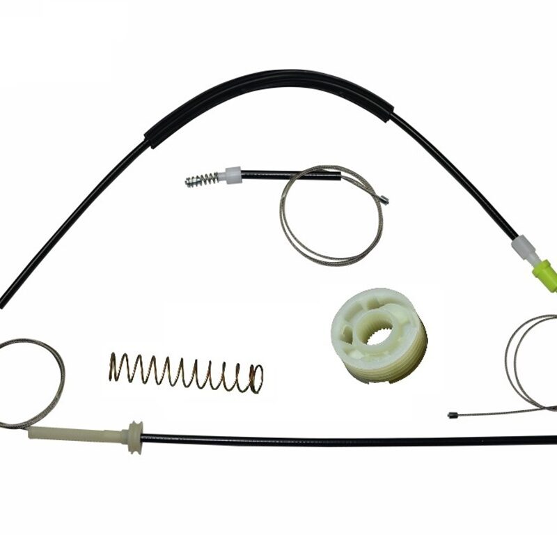 Kit reparatie macara usa Volkswagen Phaeton 3D LWB 2003-2016 – Cabluri cu rola spate dreapta