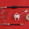 Kit reparat macara geam Alfa 156 (932) II 2003-2007 4-5 usi - Kit reparatie complet stanga fata