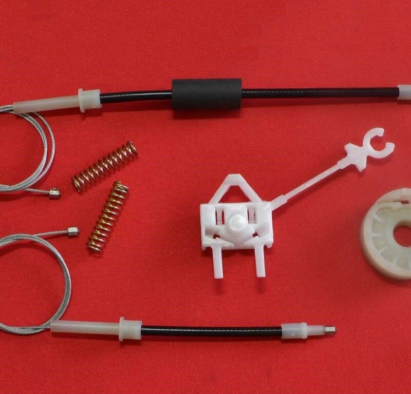 Kit reparat macara geam Alfa 156 (932) II 2003-2007 4-5 usi - Kit reparatie complet stanga fata