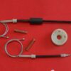Kit reparat macara geam Alfa 156 (932) II 2003-2007 4-5 usi - Cabluri cu rola cabluri stanga fata