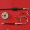 Kit reparat macara geam Alfa 156 (932) II 2003-2007 4-5 usi - Cabluri cu rola cabluri dreapta fata