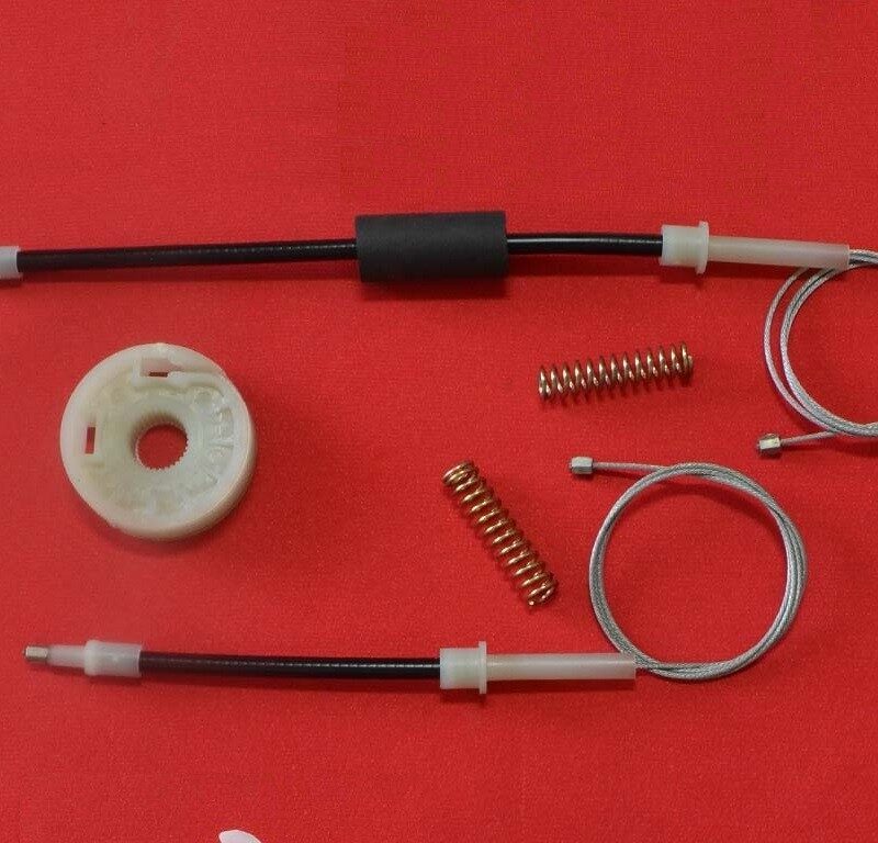 Kit reparat macara geam Alfa 156 (932) II 2003-2007 4-5 usi - Cabluri cu rola cabluri dreapta fata