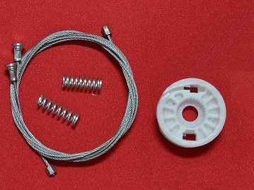Kit reparatie macara geam Audi A4 cabrio 2002-2009 - Cabluri cu rola antrenare spate stanga dreapta