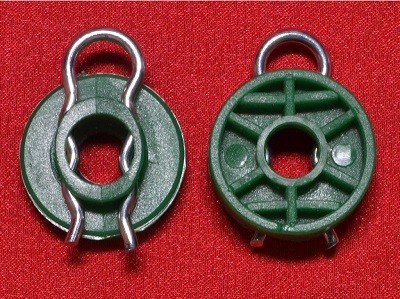 Kit macara auto Saab 900 1978-1998 - Cleme clipsuri culisante stanga sau dreapta fata