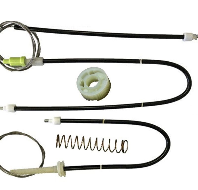 Kit reparatie macara usa Volkswagen Phaeton 3D 2003-2016 - Cabluri cu rola antrenare fata dreapta
