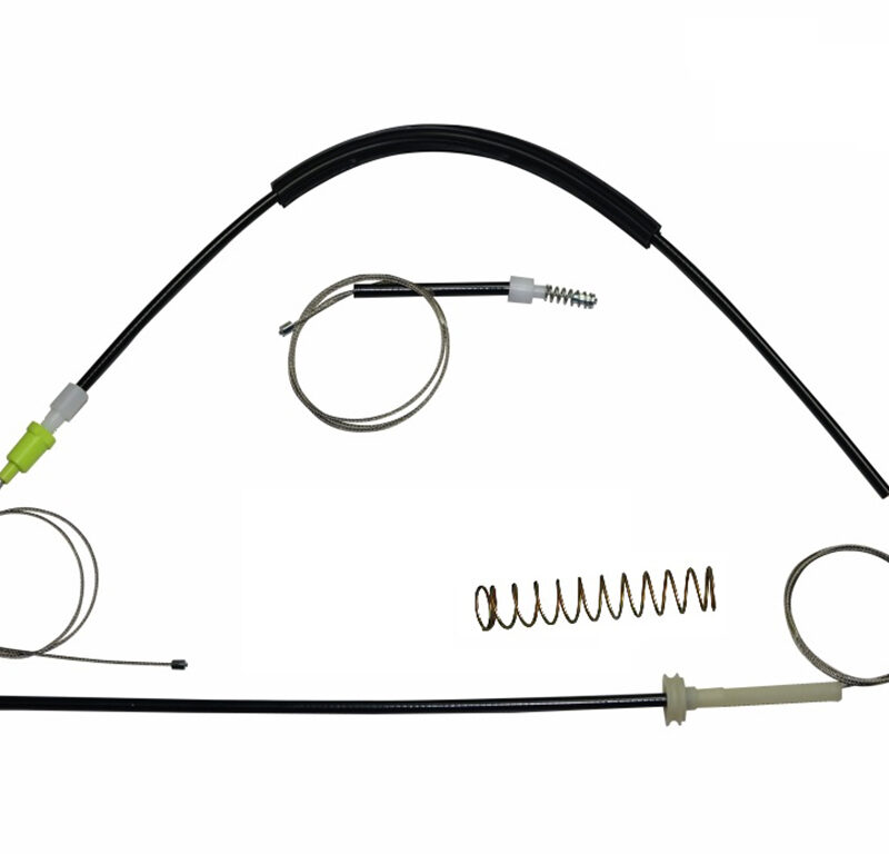 Kit reparatie macara usa Volkswagen Phaeton 3D LWB 2003-2016 - Cabluri cu arcuri spate