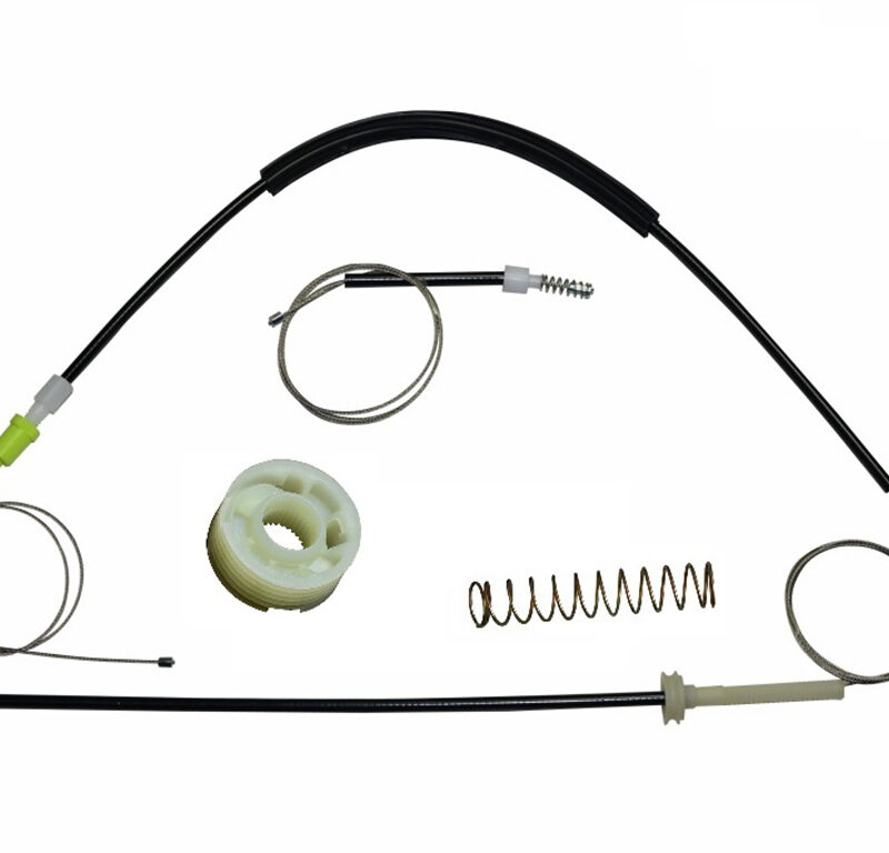 Kit reparatie macara usa Volkswagen Phaeton 3D LWB 2003-2016 - Cabluri cu rola spate stanga